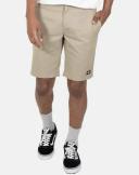 Dickies Mens Slim Fit Shorts Khaki, Size 34