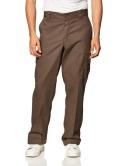 Dickies Mens Slim Straight Cargo Pant Navy, Size 44