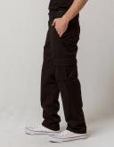 Dickies Mens Slim Straight Stretch Twill Cargo Pant, Black, 36x32