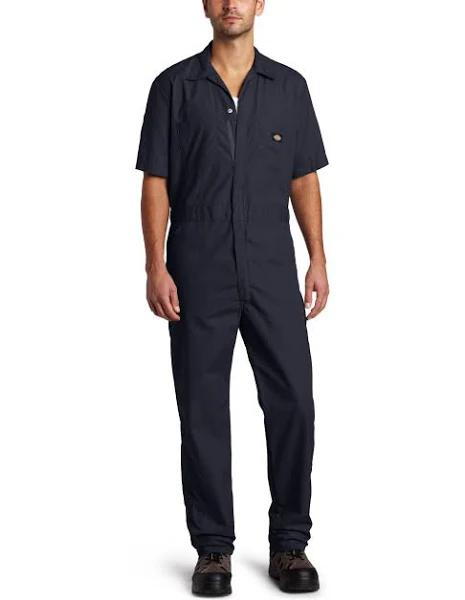 Dickies Occupational 33999 Short Sleeve Coverall - Dark Navy, XLT