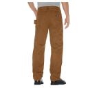 Dickies Occupational du336 Sanded Duck Carpenter Jean - Rinsed Black, 30 32