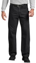 Dickies Occupational du336 Sanded Duck Carpenter Jean - Rinsed Black, 34 30