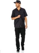 Dickies Short Sleeve Work Shirt - Black - S - Men