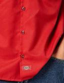 Dickies Short Sleeve Work Shirt - English Red XL