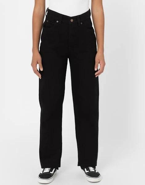 Dickies Thomasville Denim Trousers Rinsed Black