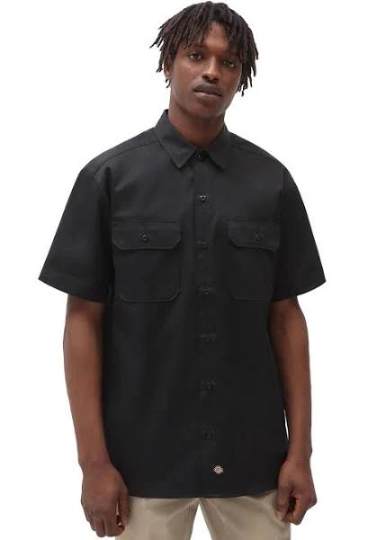Dickies Work Short Sleeve Shirt Black 3XL Man DK0A4XK7BLK1-3XL