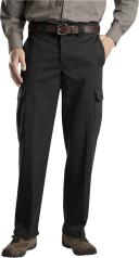 Dickies wp592 Relaxed Fit Straight Leg Cargo Work Pants - Black, 40