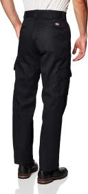 Dickies wp592 Relaxed Fit Straight Leg Cargo Work Pants - Black, 40