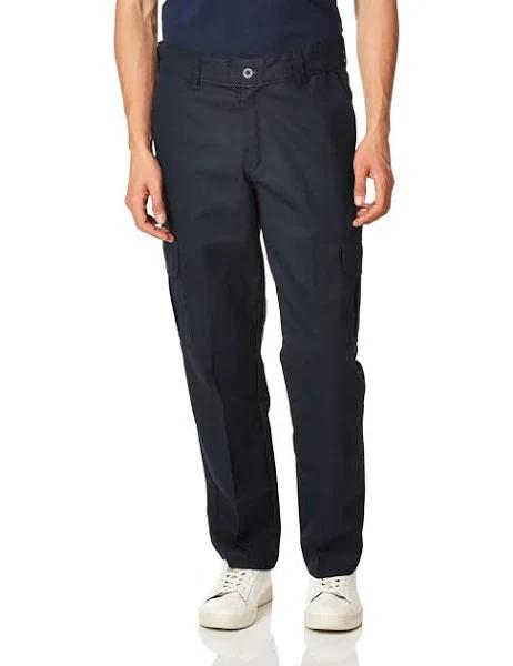 Dickies wp594 Flex Slim Fit Straight Leg Cargo Pants - Dark Navy, 30