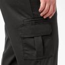 Dickies wp595 Flex Regular Fit Straight Leg Cargo Pants - Black, 36