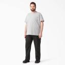 Dickies wp595 Flex Regular Fit Straight Leg Cargo Pants - Black, 36