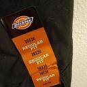 Dickies wp595 Flex Regular Fit Straight Leg Cargo Pants - Black, 36