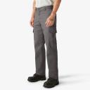 Dickies wp595 Flex Regular Fit Straight Leg Cargo Pants - Gravel Gray, 30