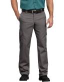 Dickies wp595 Flex Regular Fit Straight Leg Cargo Pants - Gravel Gray, 50