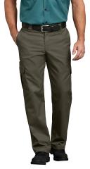 Dickies wp595 Flex Regular Fit Straight Leg Cargo Pants - Moss Green, 44
