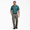 Dickies wp595 Flex Regular Fit Straight Leg Cargo Pants - Moss Green, 44