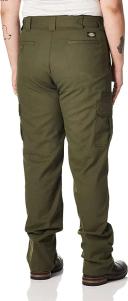 Dickies wp595 Flex Regular Fit Straight Leg Cargo Pants - Moss Green, 44