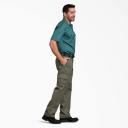 Dickies wp595 Flex Regular Fit Straight Leg Cargo Pants - Moss Green, 44