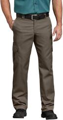 Dickies wp595 Flex Regular Fit Straight Leg Cargo Pants - Mushroom, 42