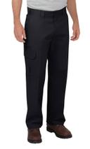 Dickies wp598 Flex Relaxed Fit Straight Leg Cargo Pants - Black, 34