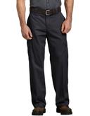 Dickies wp598 Flex Relaxed Fit Straight Leg Cargo Pants - Black, 34