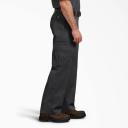 Dickies wp598 Flex Relaxed Fit Straight Leg Cargo Pants - Black, 36