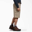 Dickies wr557 Flex 13" Relaxed Fit Cargo Shorts - Desert Sand, 36