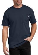 Dickies WS450 Men's 6.75 oz. Heavyweight WorkT-Shirt Dark Navy 4XL
