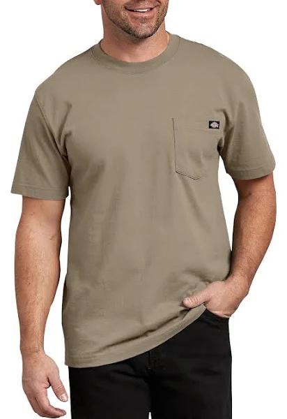 Dickies WS450 Men's 6.75 oz. Heavyweight WorkT-Shirt Desert Sand L