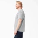 Dickies WS450 Men's 6.75 oz. Heavyweight WorkT-Shirt Heather Grey L