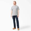 Dickies WS450 Men's 6.75 oz. Heavyweight WorkT-Shirt Heather Grey L