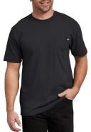 Dickies ws450 Short Sleeve Heavyweight T-Shirt - Black, 3XT