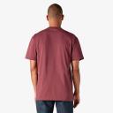 Dickies ws450 Short Sleeve Heavyweight T-Shirt - Burgundy, XL