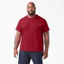 Dickies ws450 Short Sleeve Heavyweight T-Shirt - English Red, L