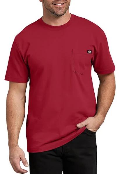 Dickies ws450 Short Sleeve Heavyweight T-Shirt - English Red, L