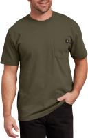 Dickies ws450 Short Sleeve Heavyweight T-Shirt - Military Green, L