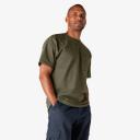 Dickies ws450 Short Sleeve Heavyweight T-Shirt - Military Green, L