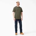 Dickies ws450 Short Sleeve Heavyweight T-Shirt - Military Green, L