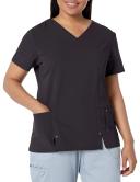 Dickies Xtreme Stretch 82851 Scrubs Top Women Pewter