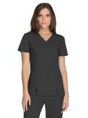 Dickies Xtreme Stretch 82851 Scrubs Top Women Pewter