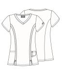 Dickies Xtreme Stretch 82851 Scrubs Top Women Pewter