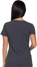 Dickies Xtreme Stretch Scrubs V-Neck Scrub Top - S - Pewter