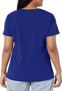 Dickies Xtreme Stretch V-Neck Scrub Top in Galaxy | Size XL Polyester/rayon/spandex