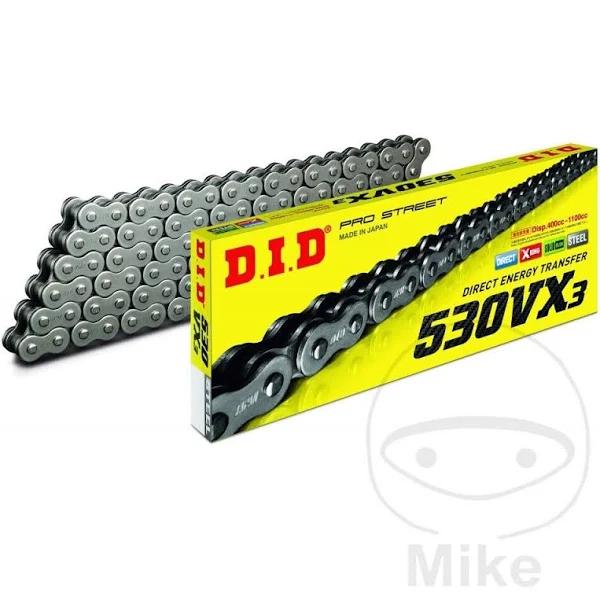 Did 530 VX3 - Chain - Natural - 100 Links 530VX3X100ZB