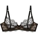 Dita Von Teese Fiamma Underwire Bra in Black 14 F
