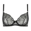 Dita Von Teese Fiamma Underwire Bra in Black 14 F