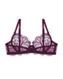 Dita Von Teese Severine Non-Padded Underwire Bra in Pink Hot Pink 12 B