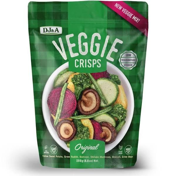 DJ&A Veggie Crisps Original 250g