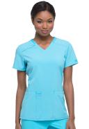 DK615 Dickies EDS Essentials Women's V-Neck Top