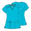 DK615 Dickies EDS Essentials Women's V-Neck Top
